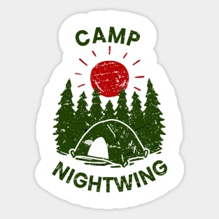 Camp Nightwing - fear street Sticker